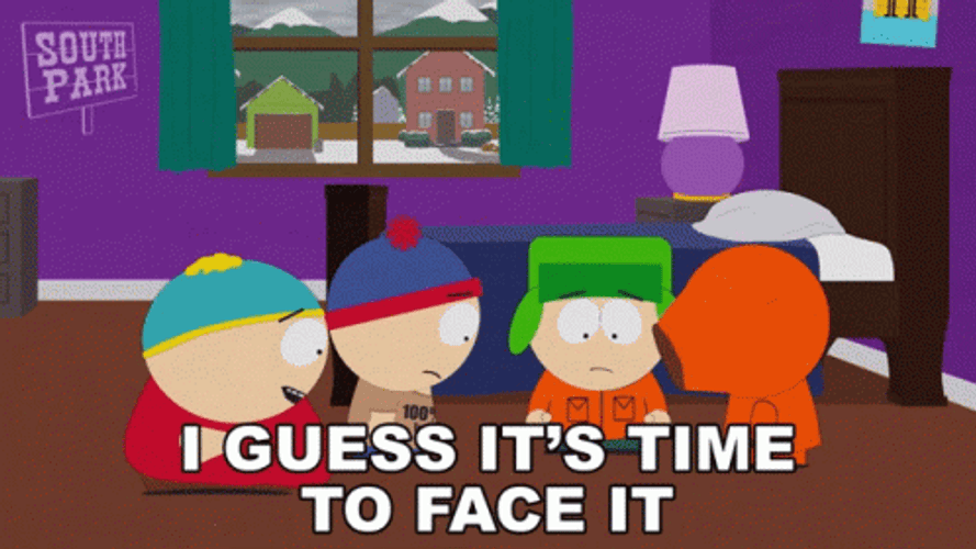 I Guess South Park Friends GIF