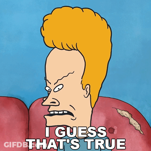 I Guess That's True Cartoon GIF