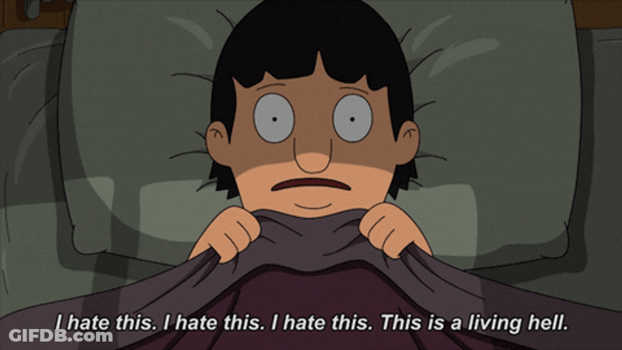 I Hate It Here Tina Belcher Bob's Burgers GIF