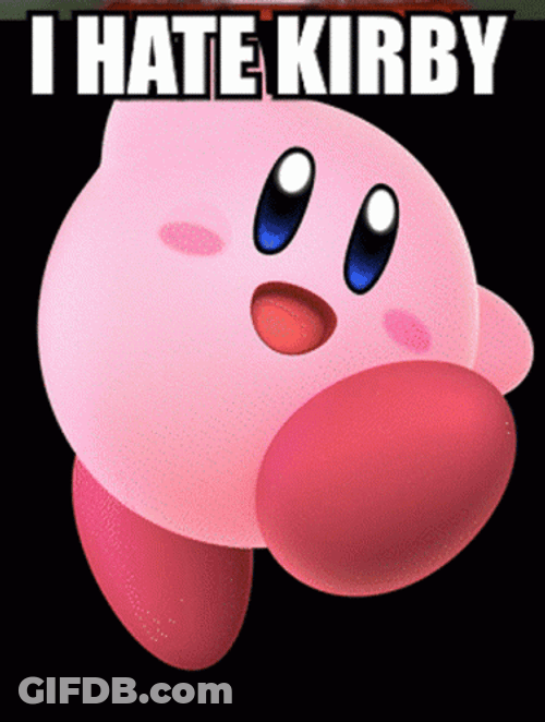 I Hate Kirby Meme GIF