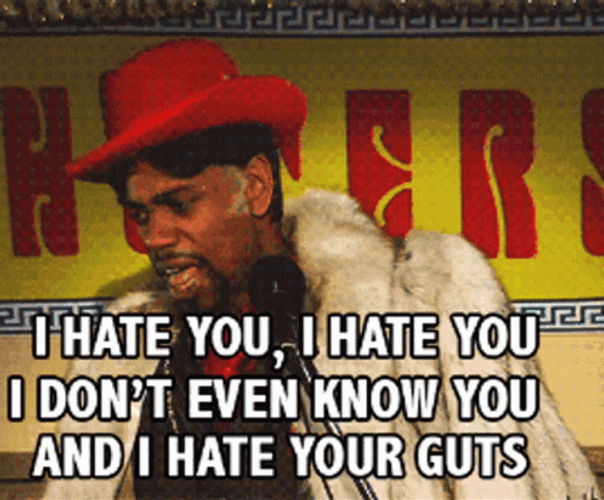 I Hate You Dave Chappelle Player Haters Ball GIF