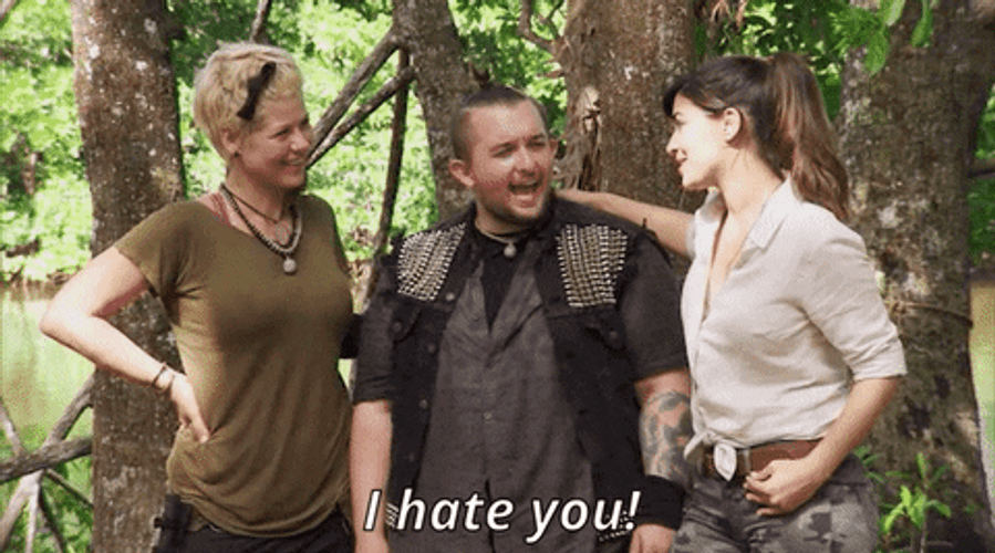 I Hate You Fox Tv Kicking & Screaming GIF