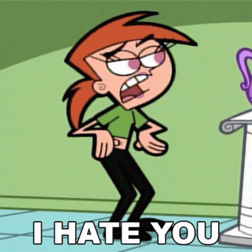 I Hate You Vicky Tiny Timmy! GIF