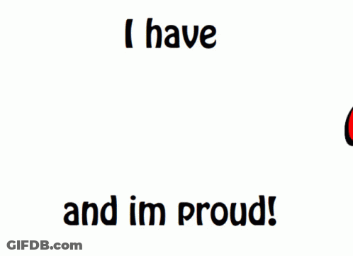 I Have Autism And I'm Proud Sign GIF