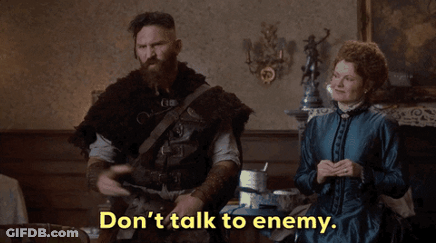 I Have No Enemies Destroy Them GIF