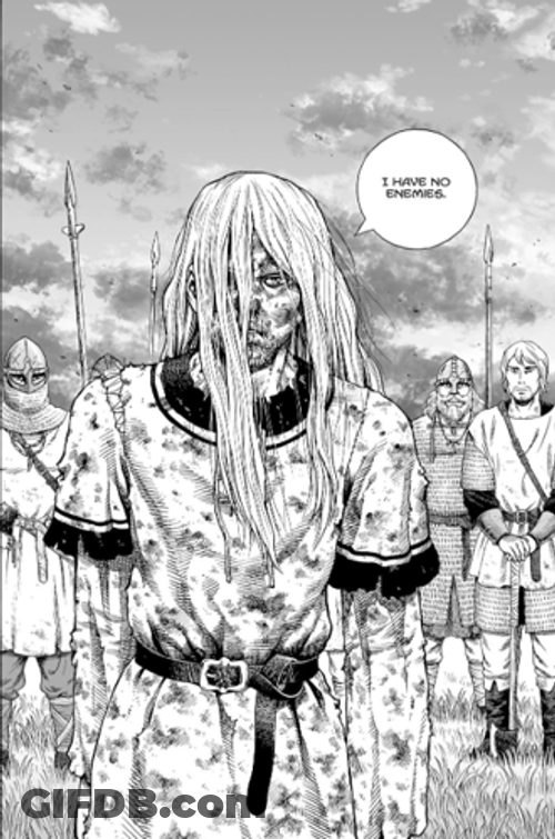 I Have No Enemies Vinland Saga GIF