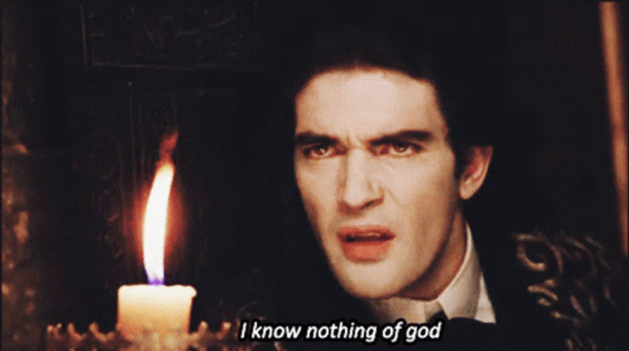 I Have Nothing Of God Antonio Banderas GIF