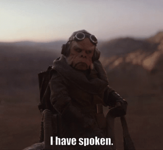 I Have Spoken Kuiil The Mandalorian GIF