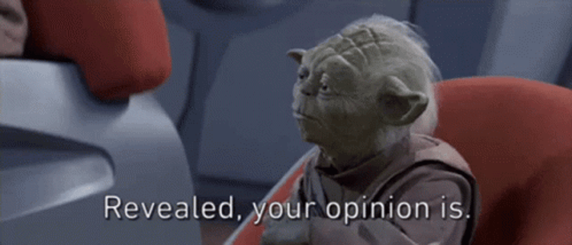 I Have Spoken Revealed Your Opinion Is GIF