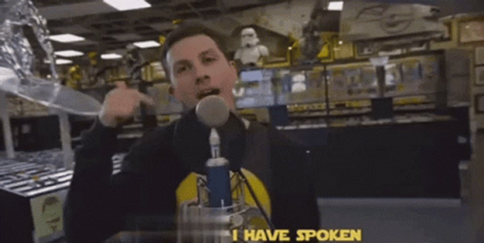 I Have Spoken White Rapper GIF