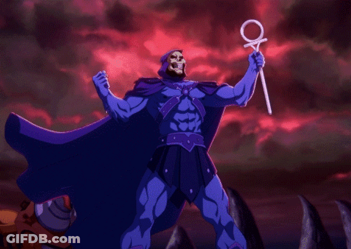 I Have The Power Antagonist Skeletor GIF