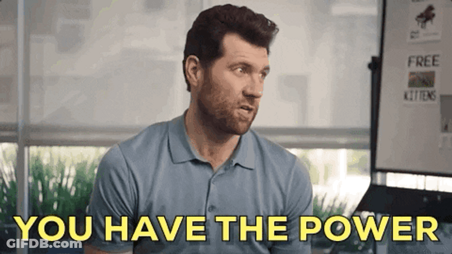 I Have The Power Billy Eichner GIF
