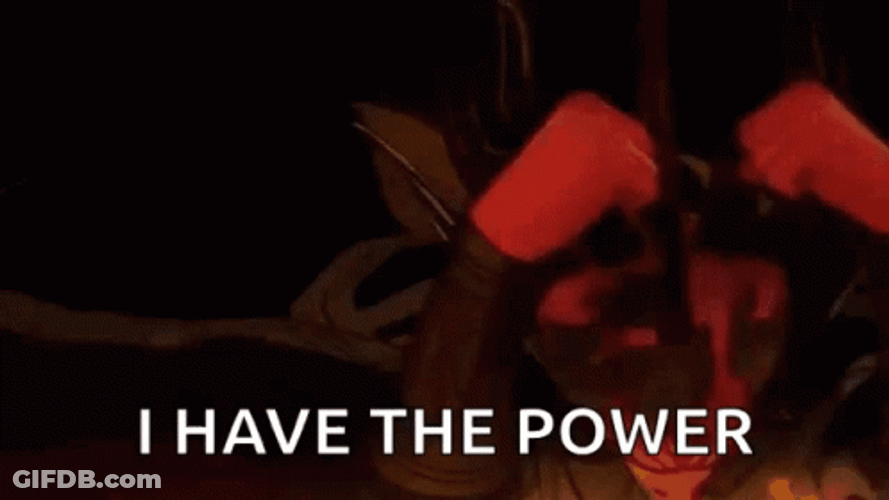 I Have The Power Dark Wizard Unleashing Power GIF