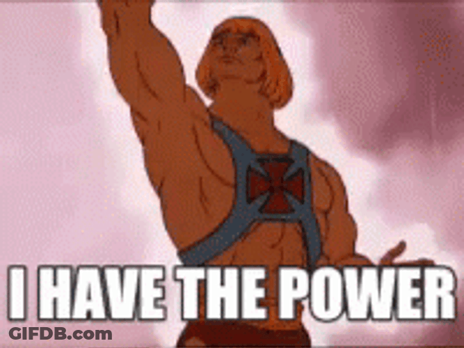 I Have The Power HeMan Power Sword GIF