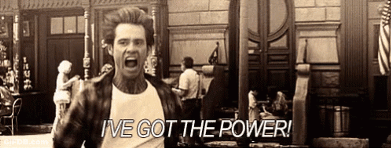 I Have The Power Jim Carrey GIF