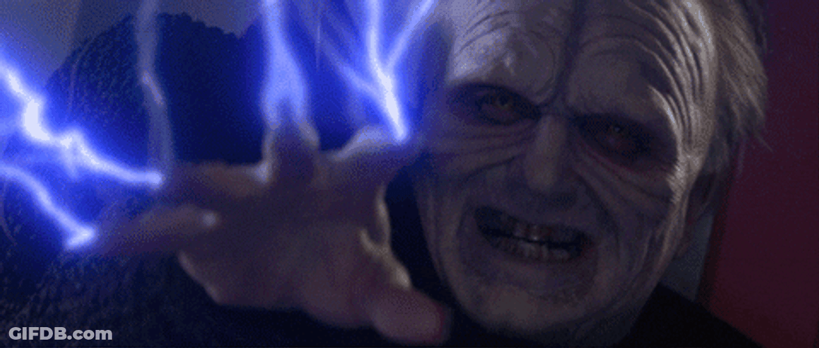 I Have The Power Sheev Palpatine Star Wars GIF