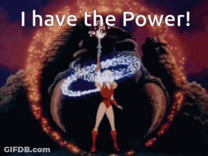I Have The Power SheRa Protection Sword GIF