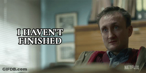 I Havent Finished Michael Fagan GIF