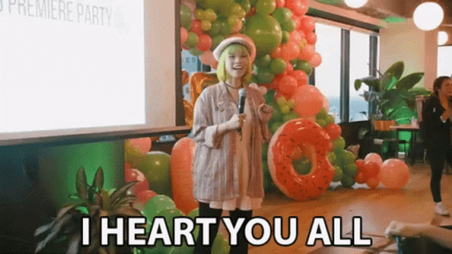 I Heart You Goldie Chan Motivational Speaker GIF