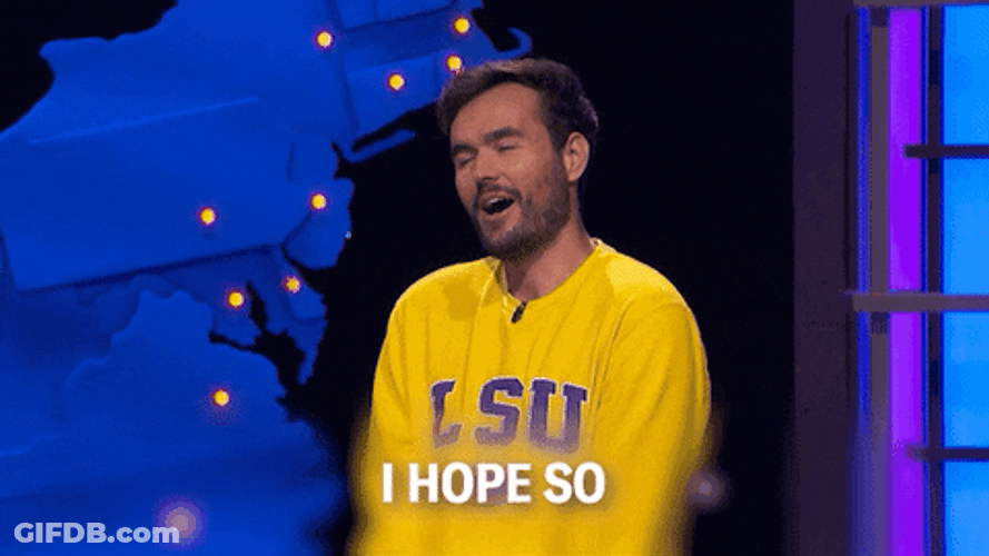 I Hope So Happy State School GIF