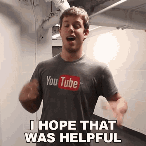I Hope That Was Helpful Corey Vidal GIF