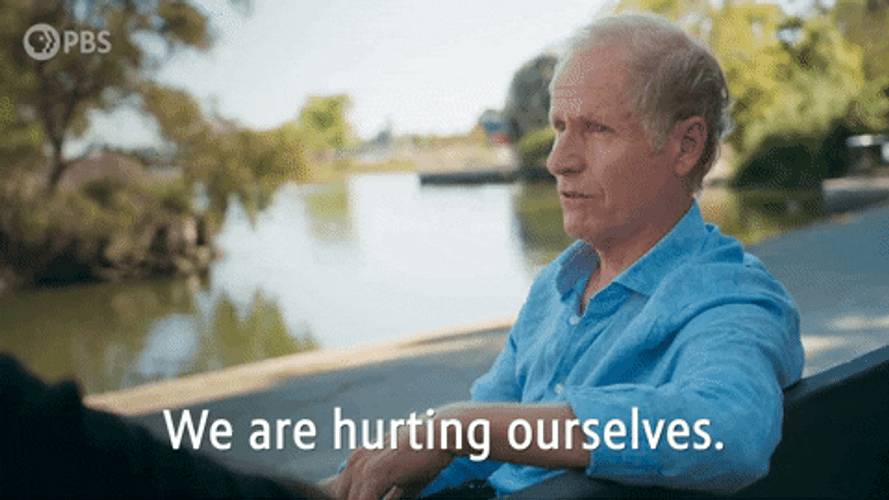 I Hurt Myself Today Hurting Ourselves GIF