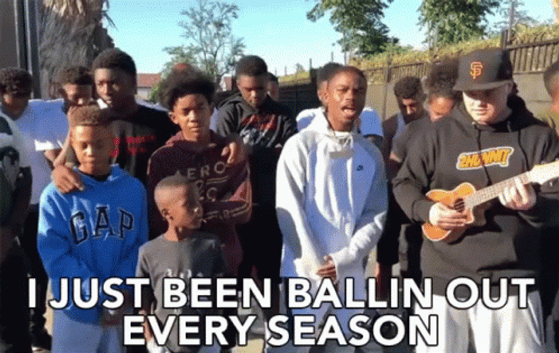I Just Been Ballin Out Every Season GIF