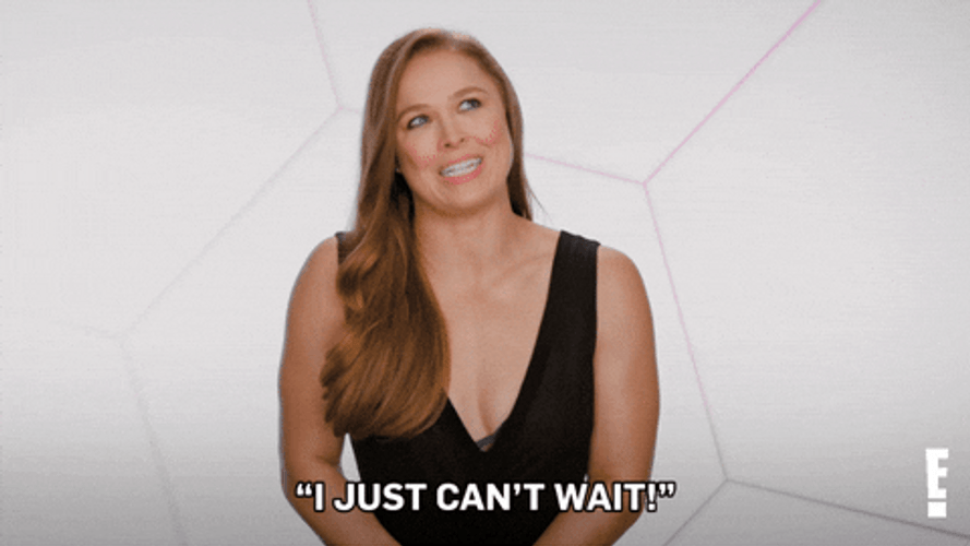 I Just Can't Wait GIF