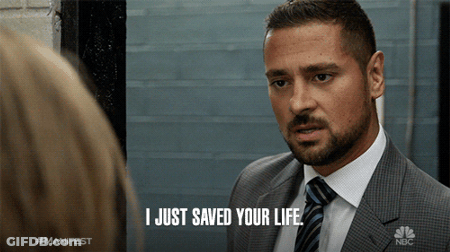 I Just Saved Your Life Manifest GIF