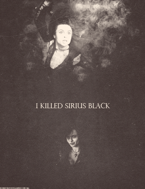 I Killed Sirius Black Bellatrix Poster GIF