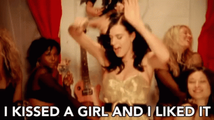 I Kissed A Girl GIF