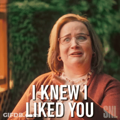 I Knew I Like You Aidy Bryant GIF