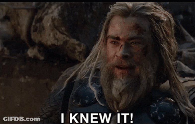 I Knew It GIF