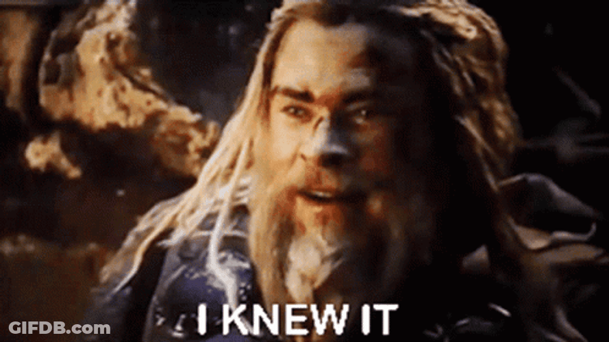 I Knew It GIF