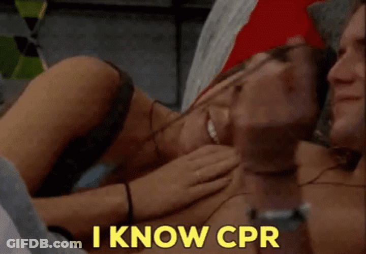 I Know Cpr Couple GIF