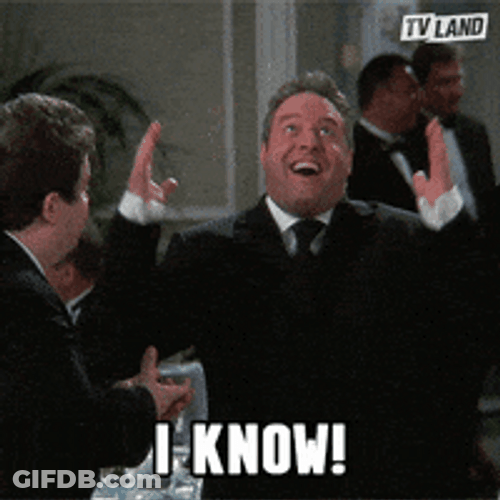 I Know Happy Shocked GIF