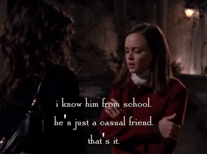I Know Him From School GIF