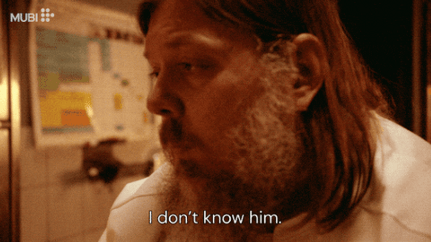 I Know Him Lars Von Trier GIF