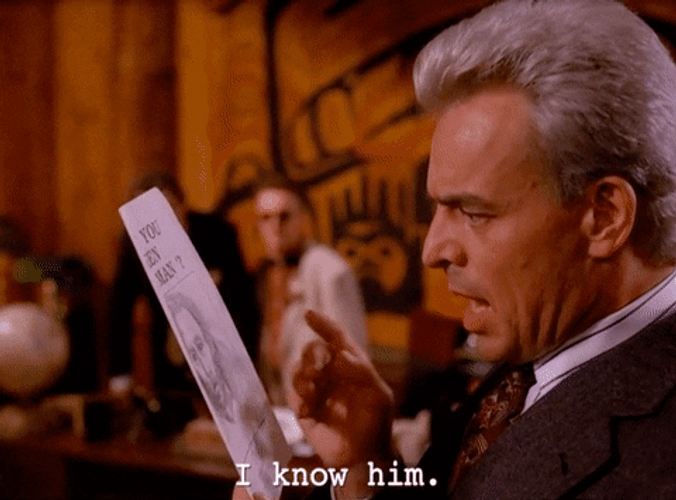 I Know Him Ray Wise GIF