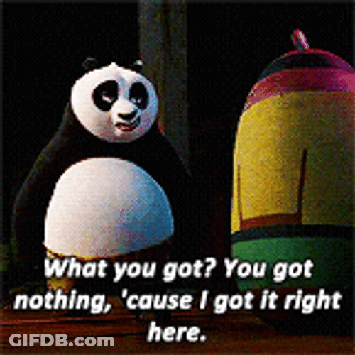 I Know Kung Fu And You Got Nothing GIF