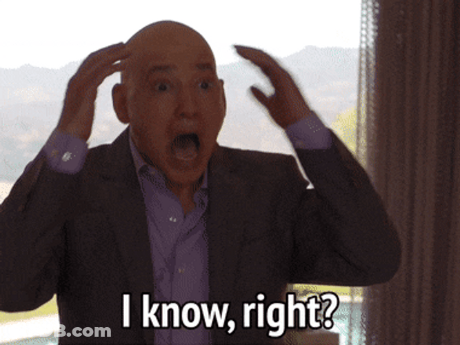 I Know Right Angry Mad Charlie Runkle GIF