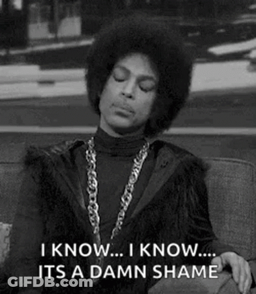 I Know Right It's A Shame GIF