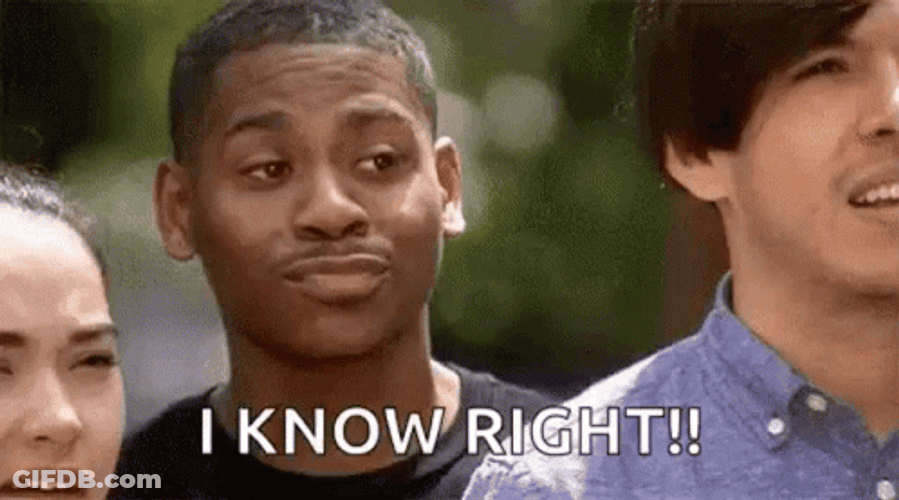 I Know Right Look GIF