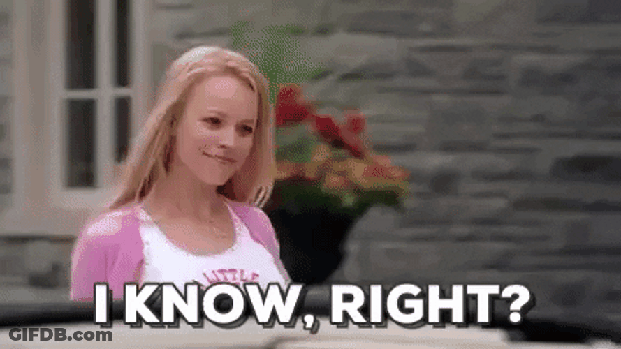 I Know Right Regina George GIF