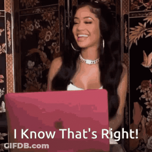 I Know Saweetie Thats Right GIF
