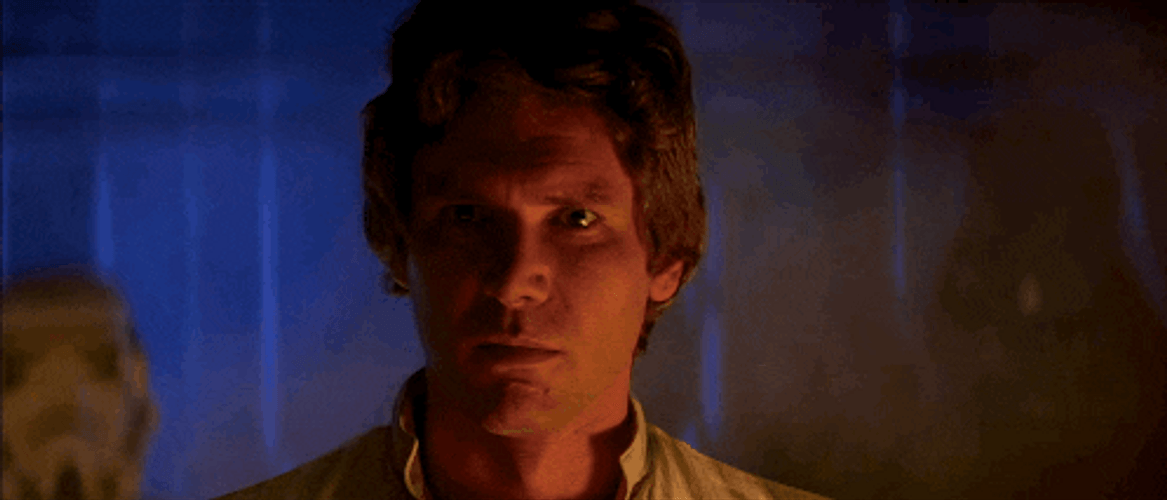 I Know Serious Han Solo Star Wars GIF
