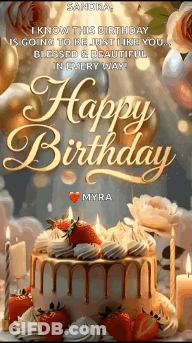I Know This Birthday Is Going To Be Just Like You Blessed And Beautiful In Every Way GIF