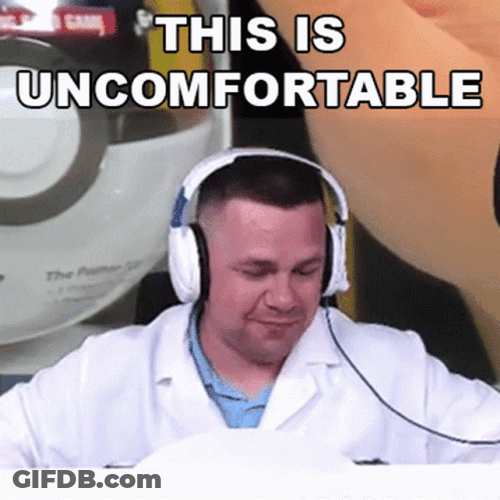 I Know This Is Uncomfortable By Sami Kierce GIF