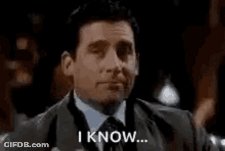 I Know Wink Steve Carell The Office GIF