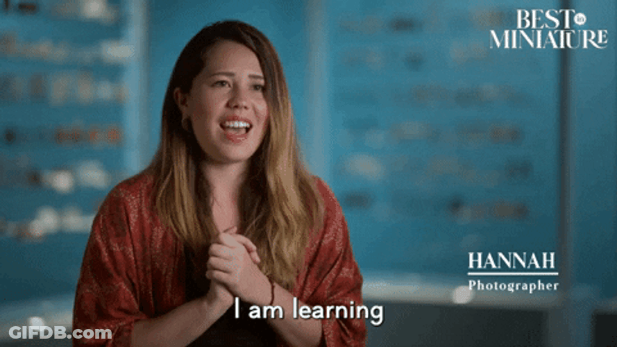 I Learned It About Myself From Watching You Hannah GIF